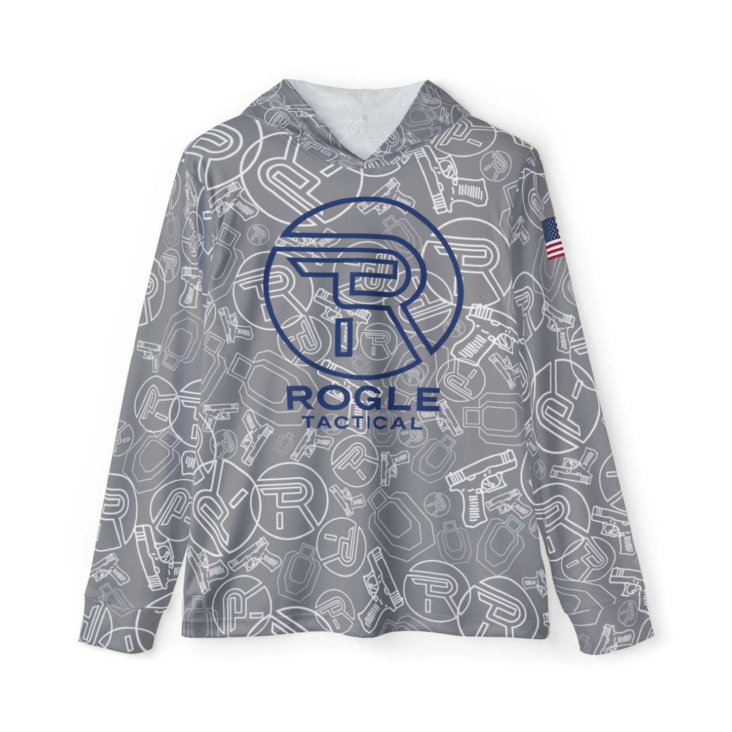 Official Rogle Tactical Hooded Sunshirt Grey