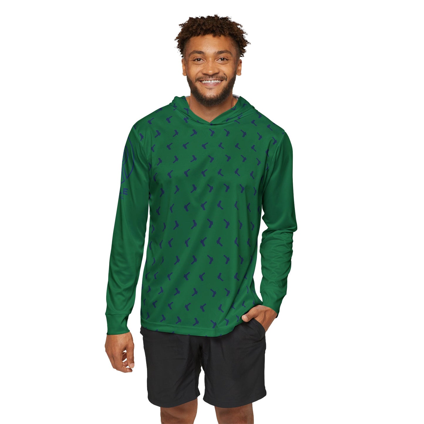 Green Double Stack Hooded Sunshirt