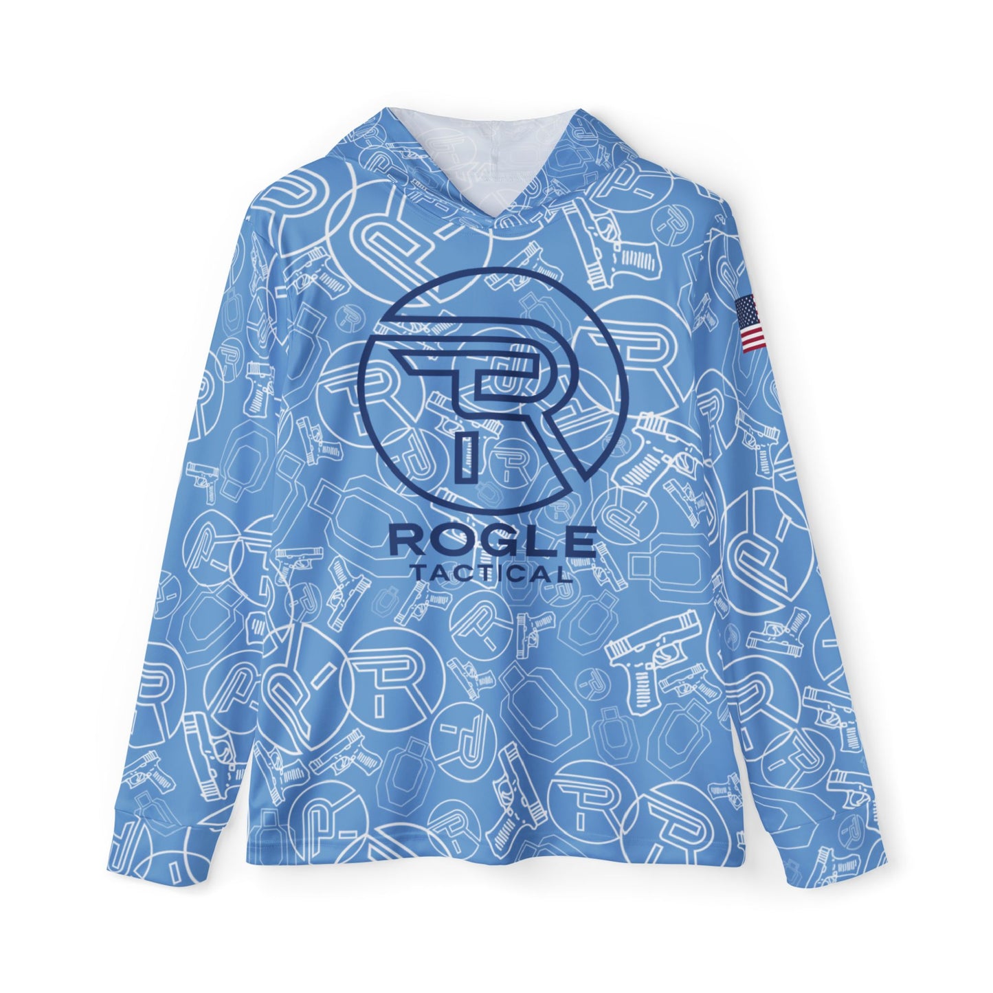 Official Rogle Tactical Hooded Sunshirt Blue