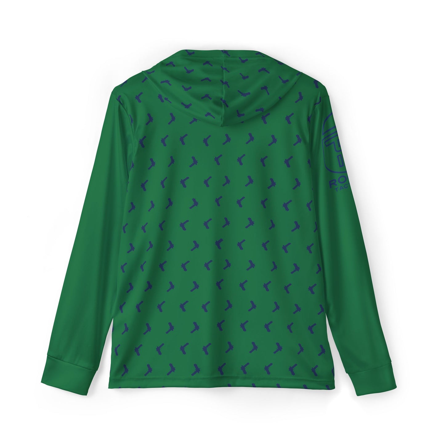Green Double Stack Hooded Sunshirt